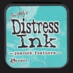 Distress Ink MINI polštářek - Peacock Feathers