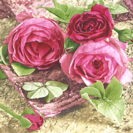 Sentimental Roses 33x33