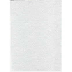 Filc bílý 20x30cm, 1 list