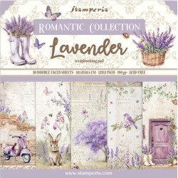 Sada papírů 30,5x30,5 190g Lavender (SBBL155)