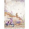 Papír rýžový A4 Lavender, Vespa