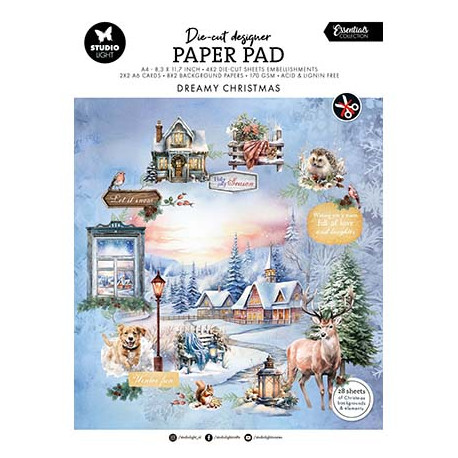 Sada papírů a výseků Dreamy Christmas Essentials nr.217 (SL)