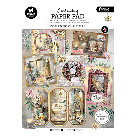 Card Making Pad Romantic Christmas Essentials nr.11 (SL)