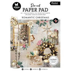 Paper Pad A5 Romantic Christmas Essentials nr.201 (SL)