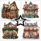 Sada papírů 15x15 Christmas House (PF)