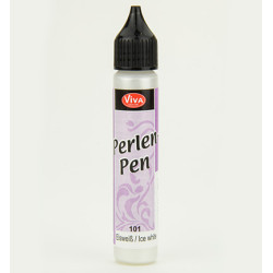 Perlen Pen - 25ml - Ledově bílá barva