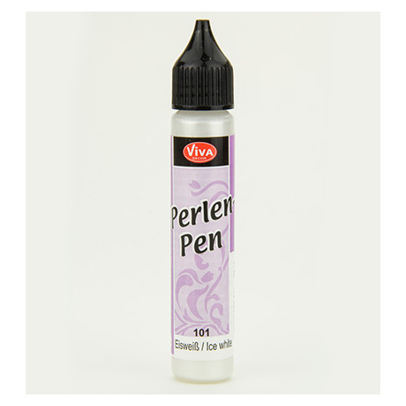 Perlen Pen - 25ml - Ledově bílá barva