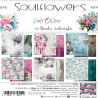 Sada papírů 15x15 Soulflowers (Craft O´Clock)