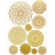 Transfer Me 3D Gold Doilies, A4 (Dress My Craft)